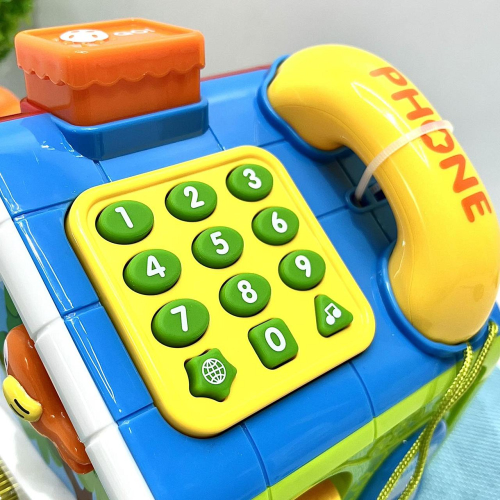 Сортер музична іграшка мелодії колесо вільного ходу звуки тварин пальчикові ігри (35969) Чернигов - изображение 4