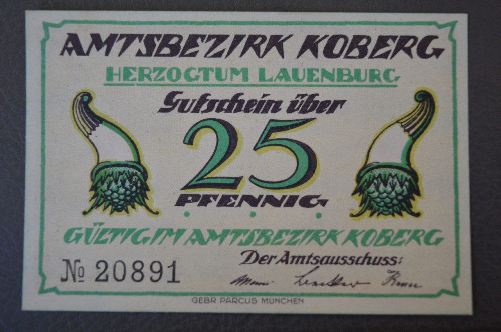 Німеччина Нотгельд 25 Pf 19..р.( 9) Полтава - фото 1