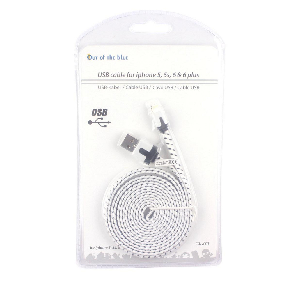 Кабель USB Apple lightning для Iphone, IPad, білий Рівне - фото 1