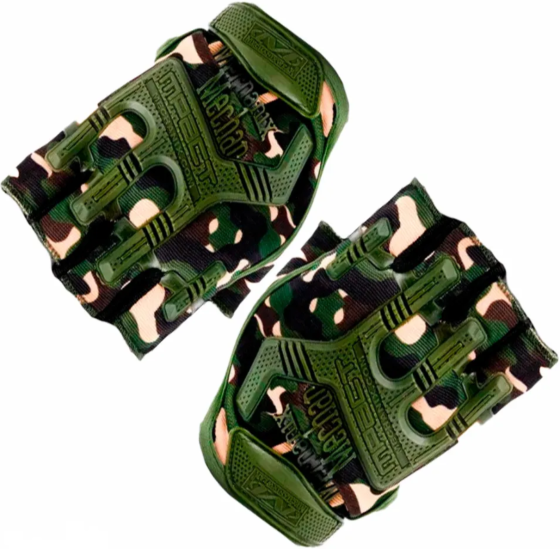 Тактичні рукавички без пальців Камуфляж XXL 10154 Дніпро