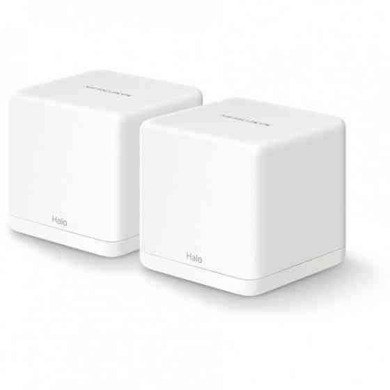 Домашня Mesh Wi-Fi система Mercusys (2шт. компл.) AC1300 Whole-Home Mesh Wi-Fi/2x1000Mbps LAN Ports (Halo Киев