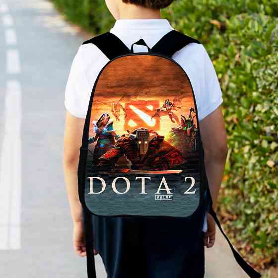 Рюкзак дитячий Дота 2 "Dota 2" 34х27 см, ранець міський для хлопчика (00470) Київ