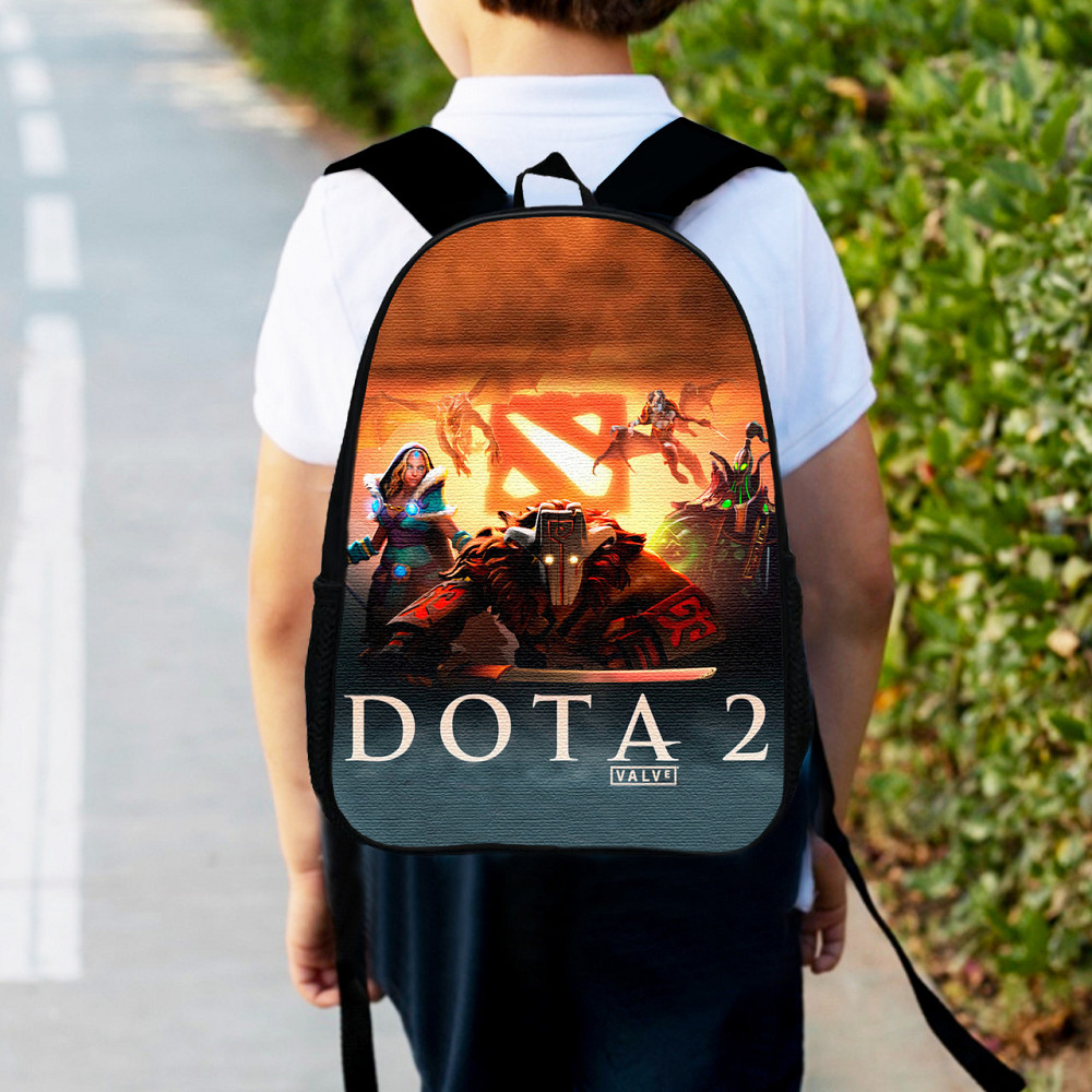 Рюкзак дитячий Дота 2 "Dota 2" 34х27 см, ранець міський для хлопчика (00470) Київ - фото 1