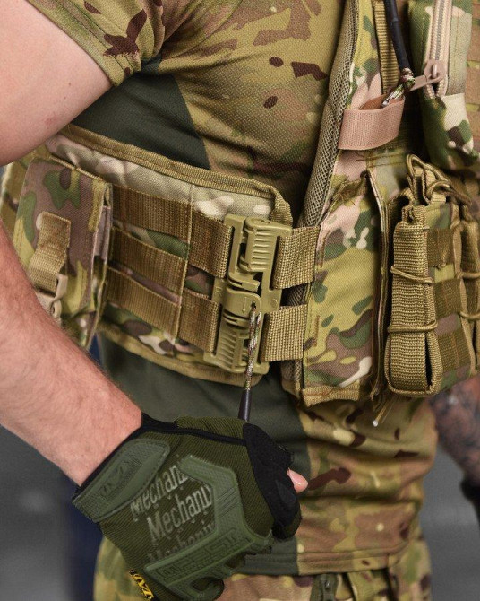 Плитоноска піксель регулюється під плити 25 на 30 з кишенями бічними, 7 підсумків Одеса - фото 18