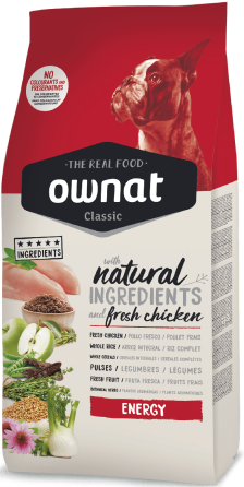 Сухой корм Овнат Ownat Classic Energy (Dog) для взрослых собак с высоким уровнем физической активности 4 кг Винница