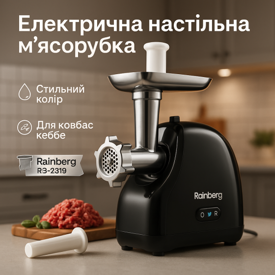 Электрические мясорубки кухонные, Мясорубка овощерезка соковыжималка, Мясорубка с легкой чисткой AG-40 Львов