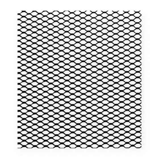 Сітка декор. "захист радіатора" №3 чорний 100х30см без упак. Мукачево
