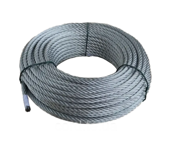 Трос сталевий оцинкований 3мм Харків