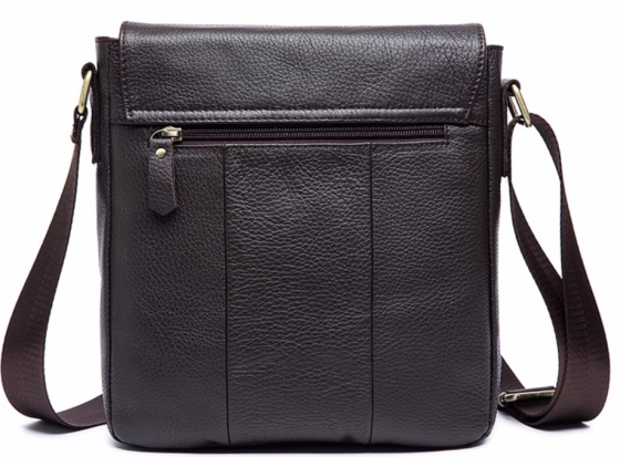 Сумка через плечо из кожи Vintage 20022 Коричневая Киев