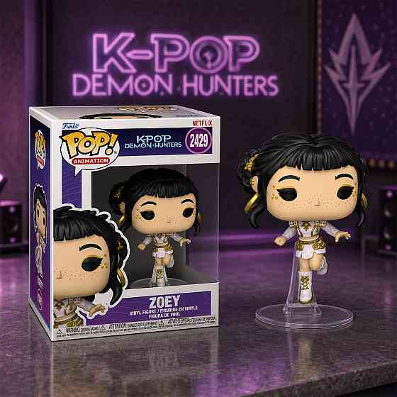 Ігрова фігурка Funko POP! серії Кейпоп-мисливиці на демонів S2 - Зої Дніпро