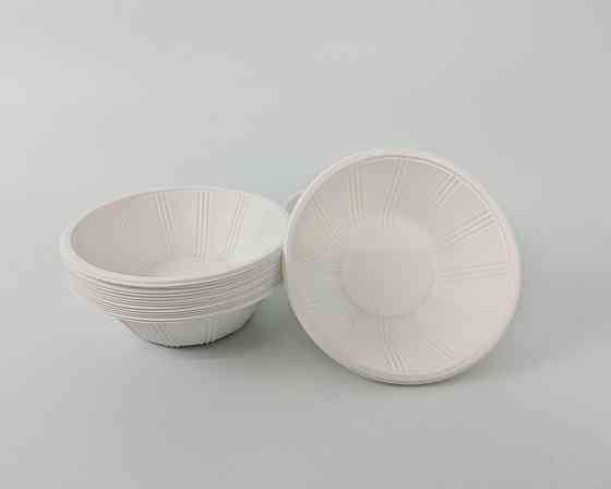 Миска биоразлагаемая (салатница) 1000 мл (кукурузный крахмал) (100 шт) Харьков