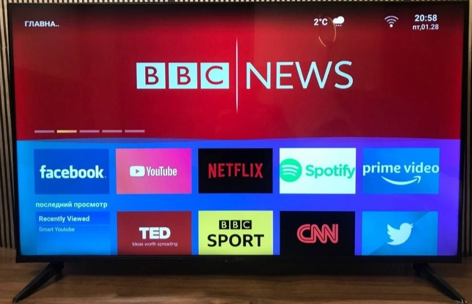 Новый Телевизор: Samsung 43