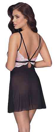Пеньюар Babydoll black/pink S Sex Aura Киев