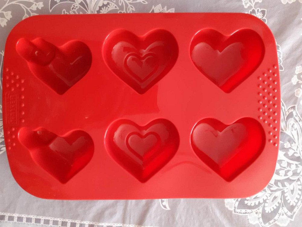 Формочка Kaiser силикон сердечки - 25*18см Киев - изображение 3
