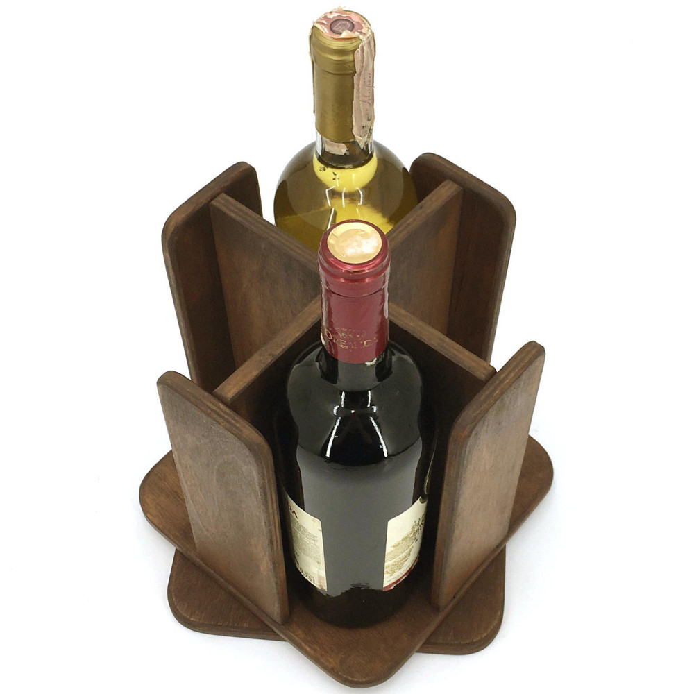 Настольная винная полка 