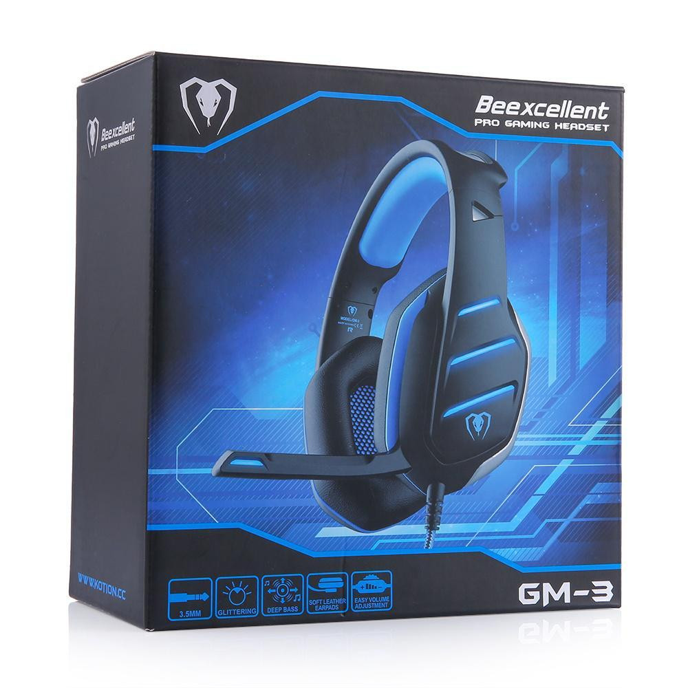 Игровые Наушники с Микрофоном 6,0*2,7 мм Beexcellent GM-3 ,чувствительность 115 дБ ± 3 дБ Нововолынск - изображение 4