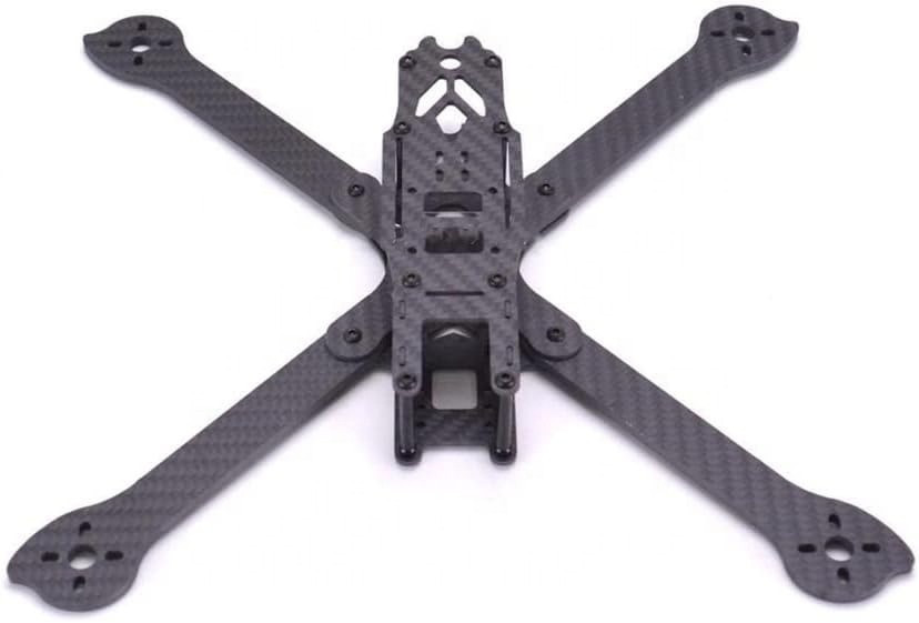 Рама карбонова HSKRC XL8 V3 8" 360мм для FPV дрона, X-тип, міцна, легка, без принтів Київ - фото 1