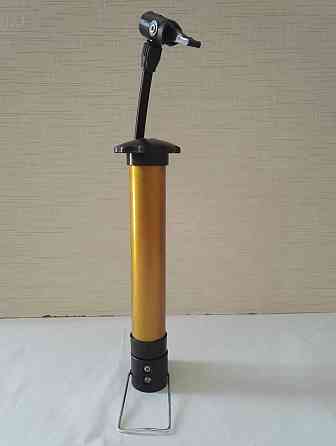 Насос велосипедный с 2-мя металлическими иглами и сетчатой сумкой для мячей CZST-024 Каменец-Подольский