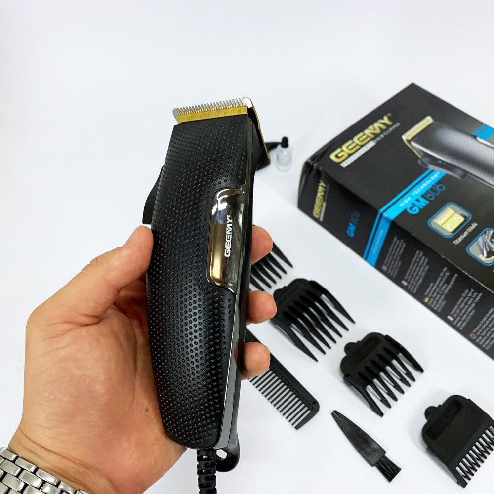Машинка для стрижки волосся з регульованою довжиною Gemei, Профі машинка для стрижки волосся CT-83 Івано-Франківськ - фото 3