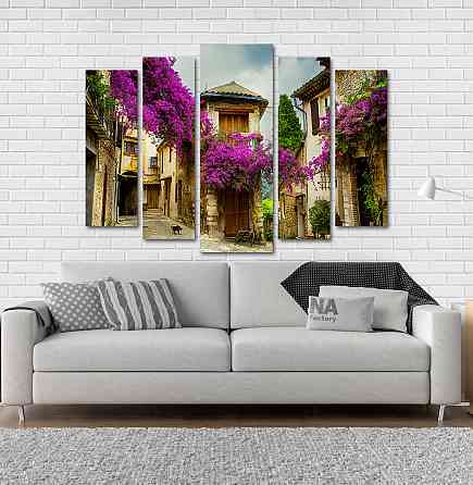 Модульна картина Місто Квіти Art-26_5 Київ