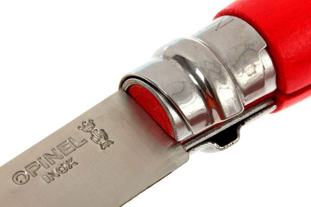 Туристичний Ніж Opinel "Inox No8 VRI бук" Origins Red (001705) Неіржавка сталь Нововолинськ - фото 5