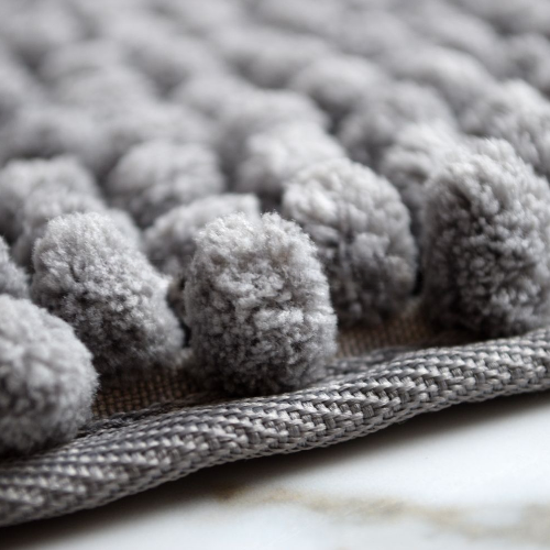 Набір килимів для ванних кімнат TM DARIANA Ананас 50*50+50*80 тепло-сірий Житомир - фото 7