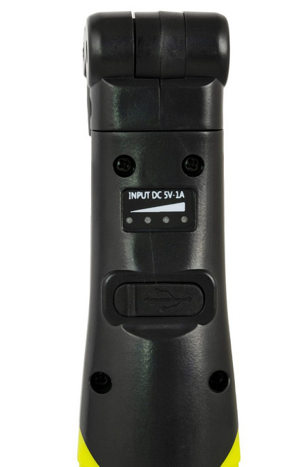 Ліхтар інспекційний магнітний складаний WERTVOLL CREELED/COBLED IP44 Li-ion 2000 mAh/t 7000 K/450 lum ABS Рівне - фото 6