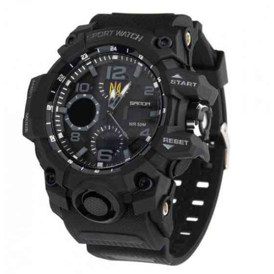 Годинники чоловічі наручні Sanda Peremoga (Чорний) Вінниця