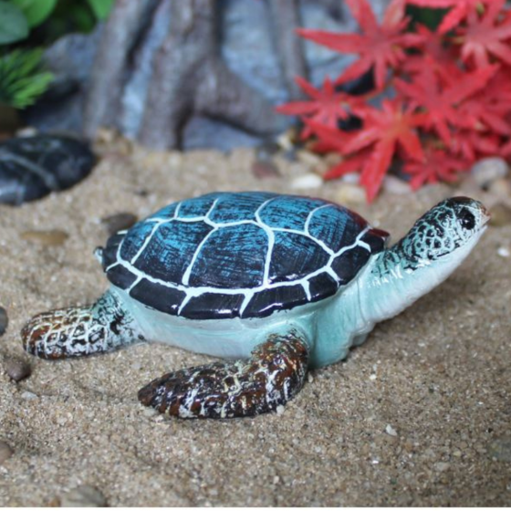 Садова фігура Морська Черепаха для міні-саду, дачної ділянки, аквариума, флорариума,мосаріума Одеса