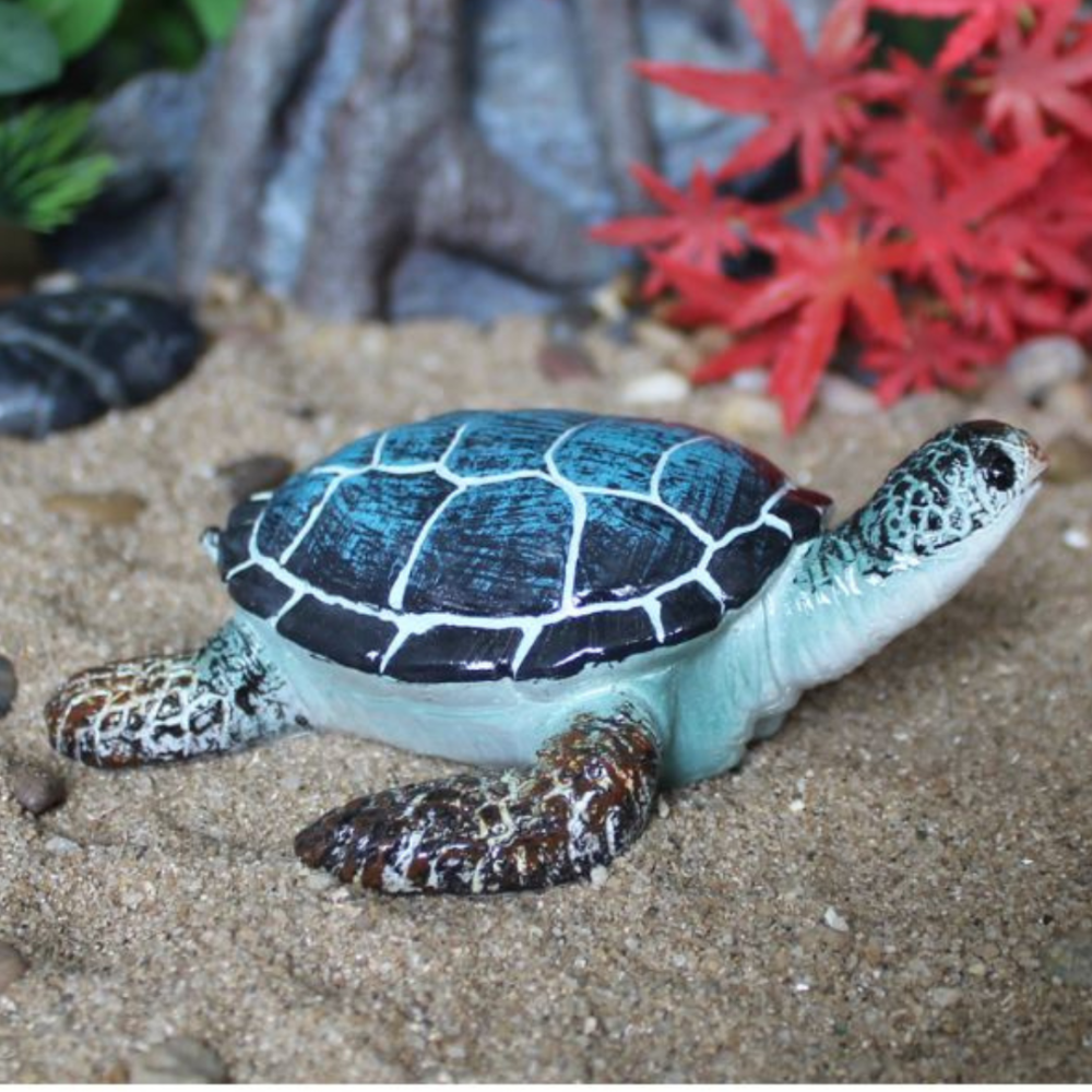 Садова фігура Морська Черепаха для міні-саду, дачної ділянки, аквариума, флорариума,мосаріума Одеса - фото 2