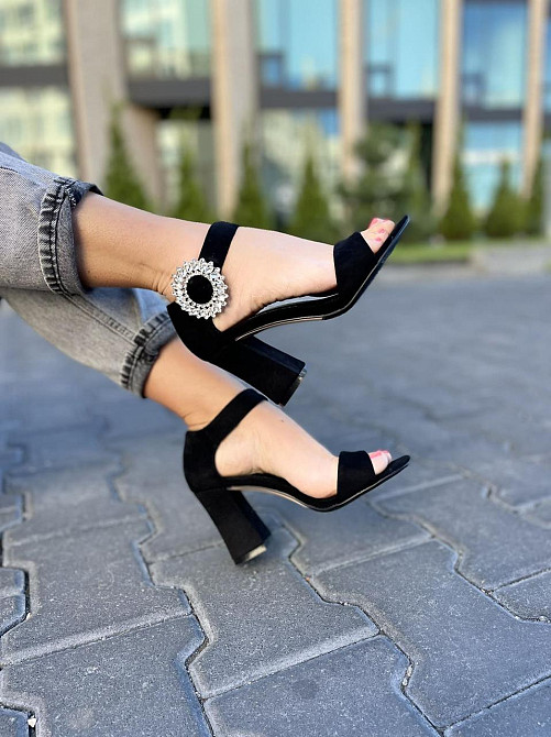 MISSKA Босоніжки жіночі MISSKA D287-V2340 чорні (літо, еко-замша) (4451) 36-39 Коломыя - изображение 9