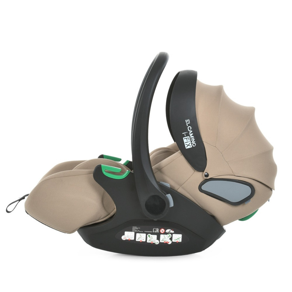 Детское автокресло i-FIX ME 1110 Natural Beige Винница - изображение 3