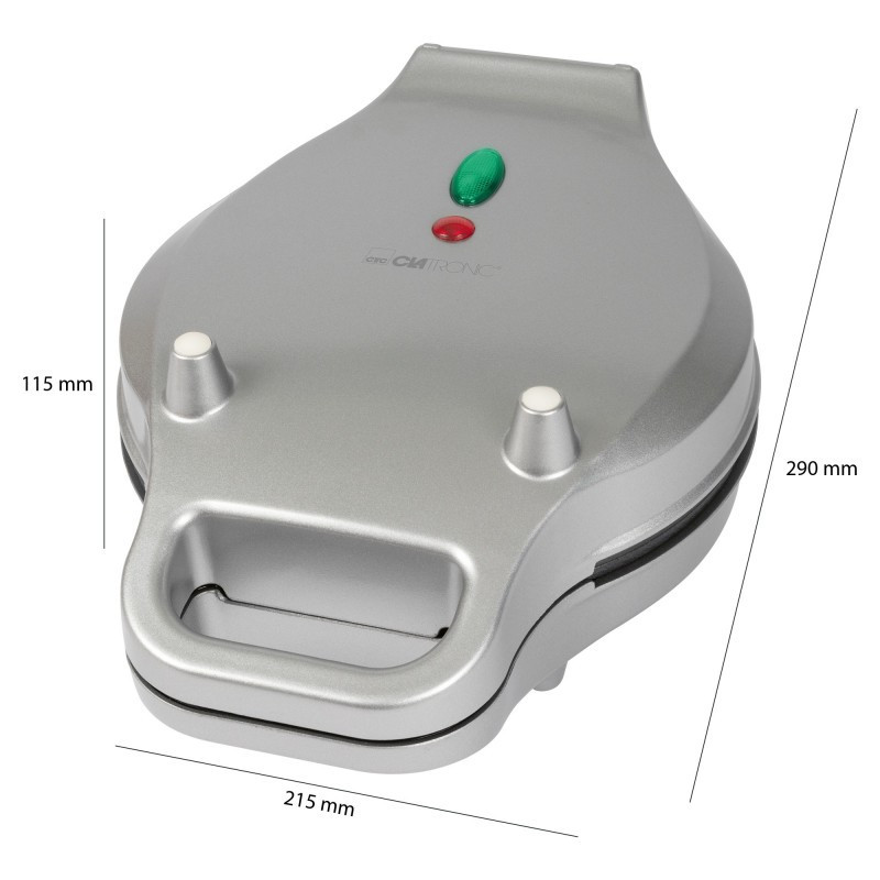 Вафельница для бельгийских вафель Clatronic WA (3772) 700 Вт Нововолынск - изображение 10
