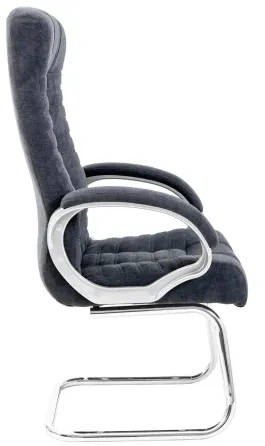 Офісне Конференційне Крісло Richman Atlant Rosto 97 Хром CF Сірий Київ