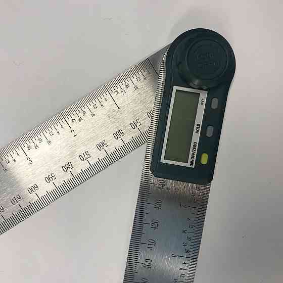 Електронний кутомір із лінійкою 500 мм PROTESTER 5423-500 Чернігів