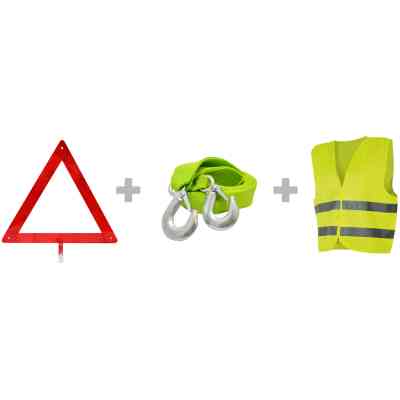 Набор техпомощи Poputchik "Аварійна зупинка 1" (33-001-IS) Винница