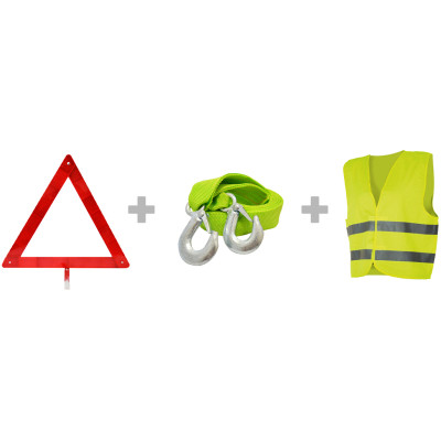 Набор техпомощи Poputchik "Аварійна зупинка 1" (33-001-IS) Вінниця - фото 1
