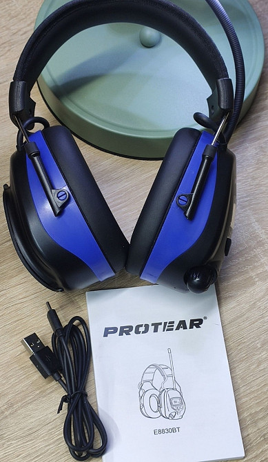 PROTEAR E8830BT з Bluetooth + AM/FM радіо + захистом слуху. Харків - фото 4