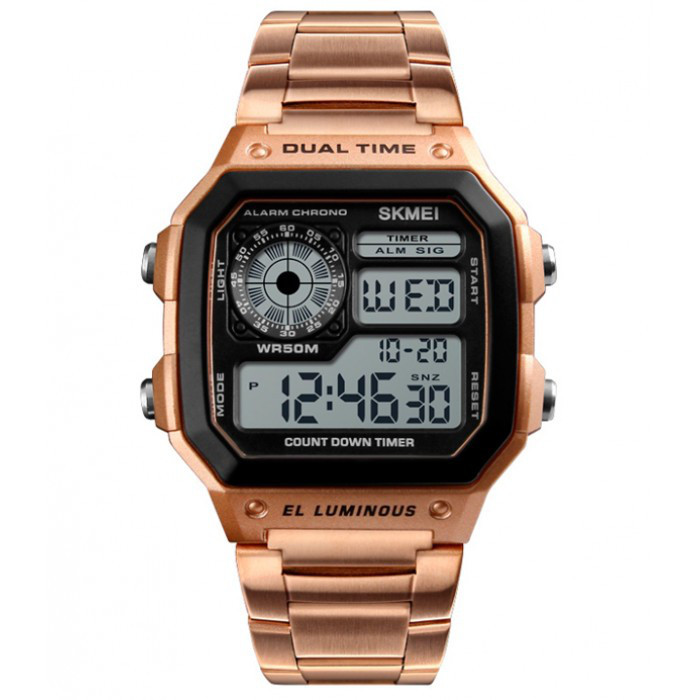 Чоловічий годинник Skmei 1335 Ripple RoseGold Вінниця - фото 1