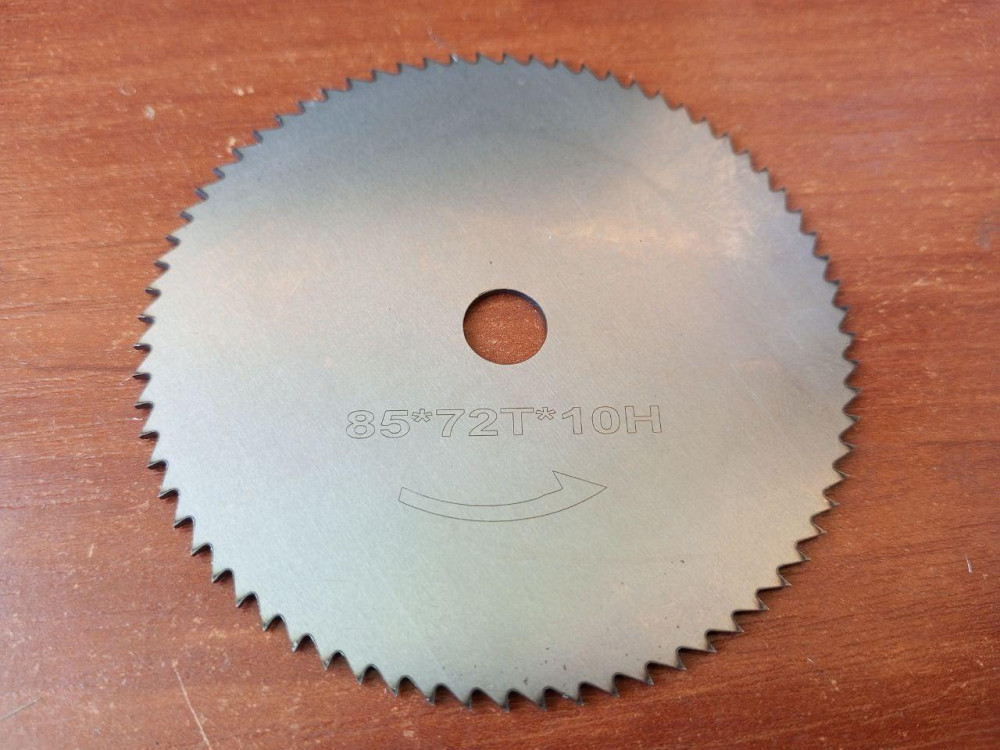 Круг по дереву. Ø85x1,4x10 Z72 Полтава - фото 1