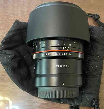 Объектив Samyang 85mm F1.4 for Nikon Z Киев