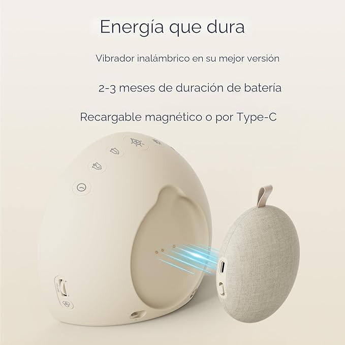 Настільний надгучний годинник-будильник ANJANK з безпровідним вібромодулем (Bed Shaker) Луцк - изображение 3