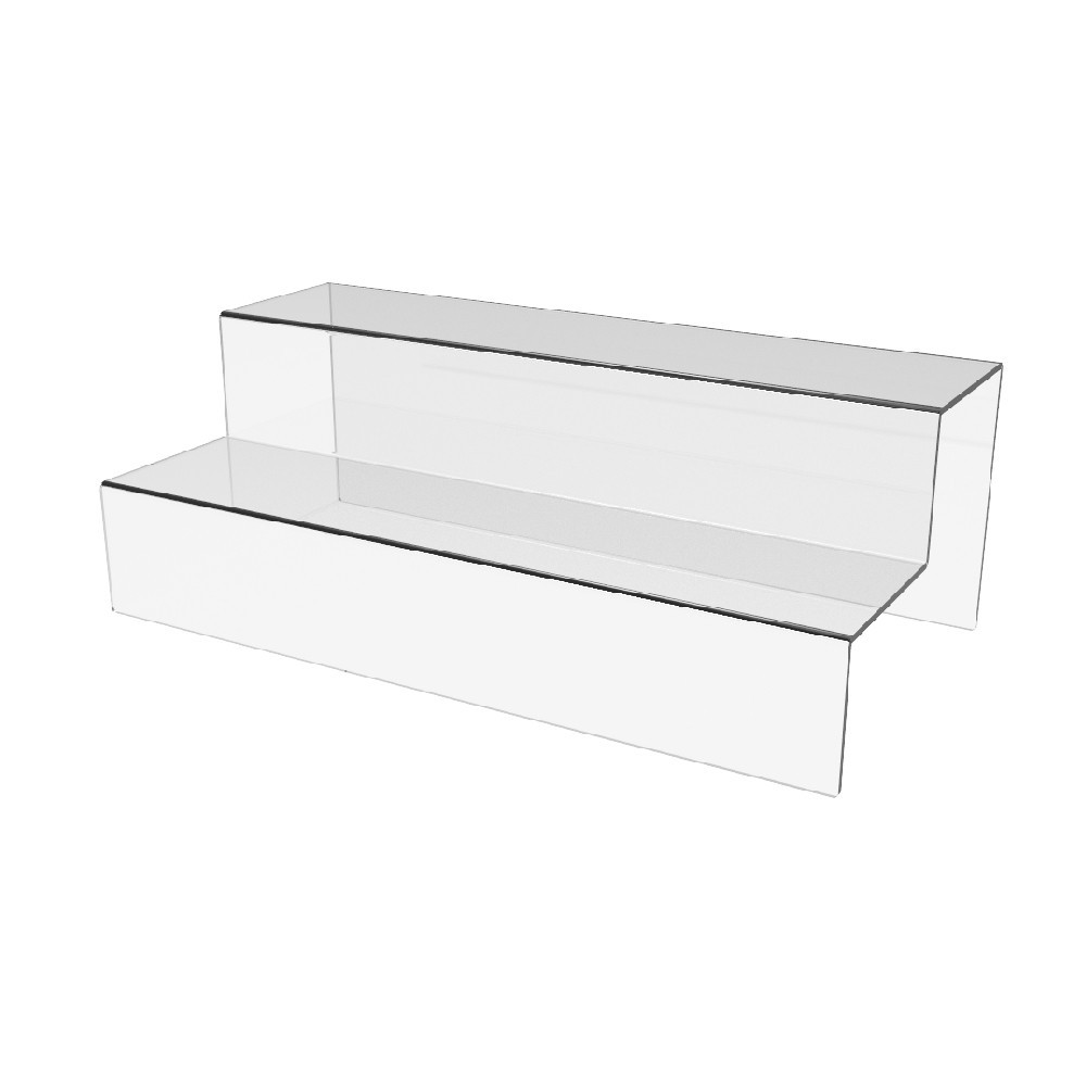 Гірка EKOSTAR під товар на 2 сходинки з акрилу 350х170х120 Київ - фото 1