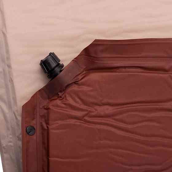 Самонадувний матрац похідний у намет 190×65×3 см туристичний із підголівником LU-026 Бежевий Київ