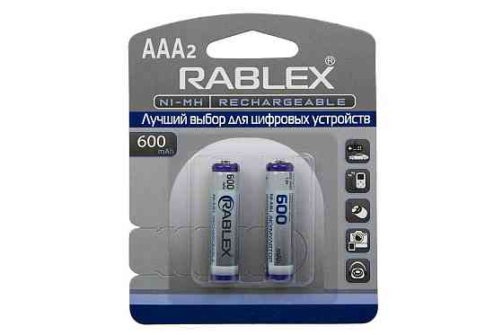 Аккумулятор Rablex HR03/AAA Ni-MH 600mAh 1.2V 1 шт. Днепр