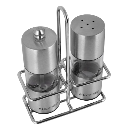 Набір млинків для спецій 2шт з підставкою KAMILLE 7052 Житомир