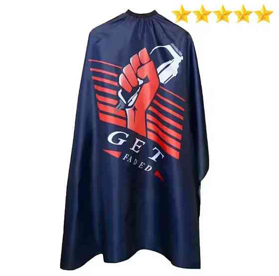 Парикмахерская накидка Get fa d ed для стрижки и покраски 136 на 152 см синий Киев