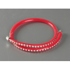Красный браслет на руку 85 страз Киев - изображение 1