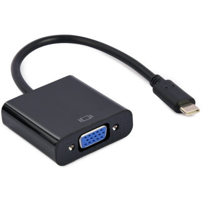 Переходник Cablexpert USB-C to VGA/Full HD60Hz (A-CM-VGAF-01) Винница - изображение 1
