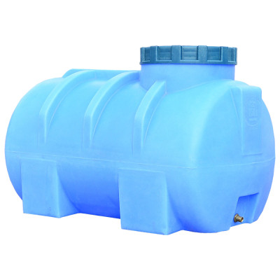 Ємність для води Пласт Бак горизонтальна харчова 250 л синя (12463) Вінниця - фото 1